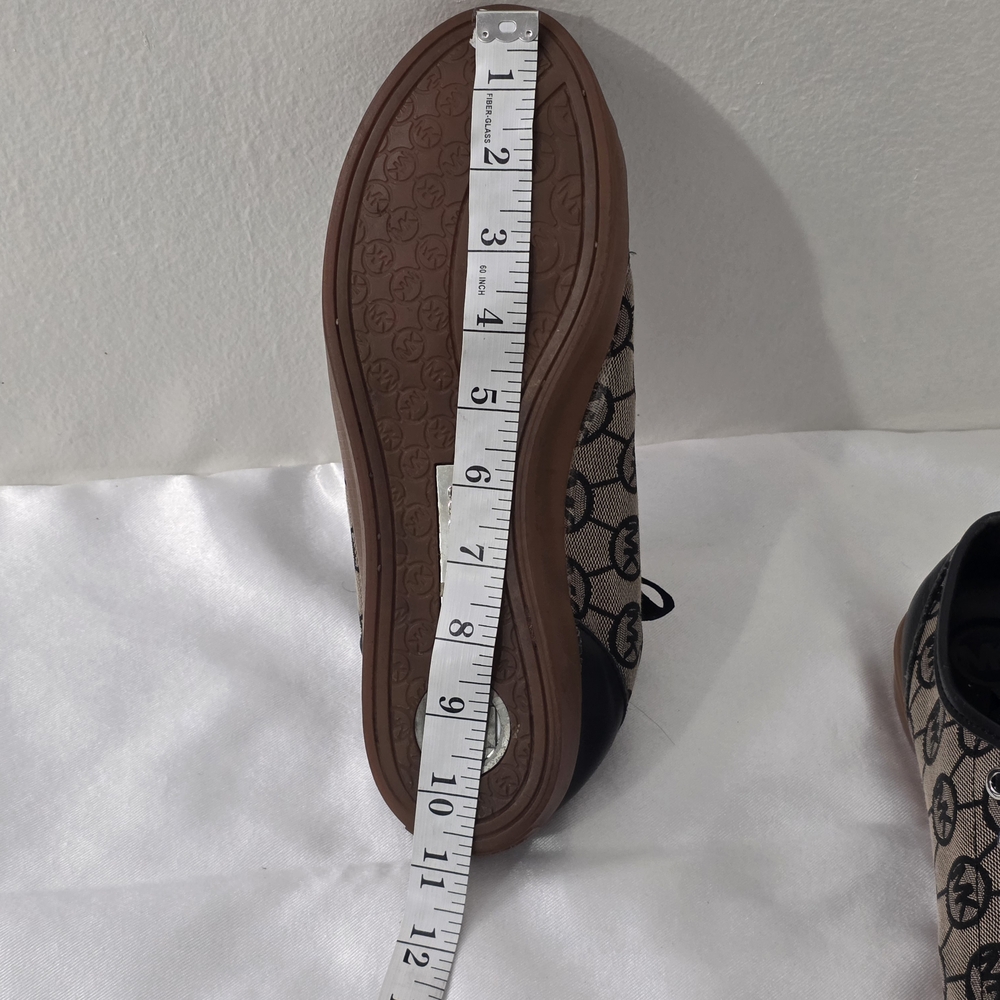 Michael Kors Black and Tan Women's Sneakers - Picture 9 of 9